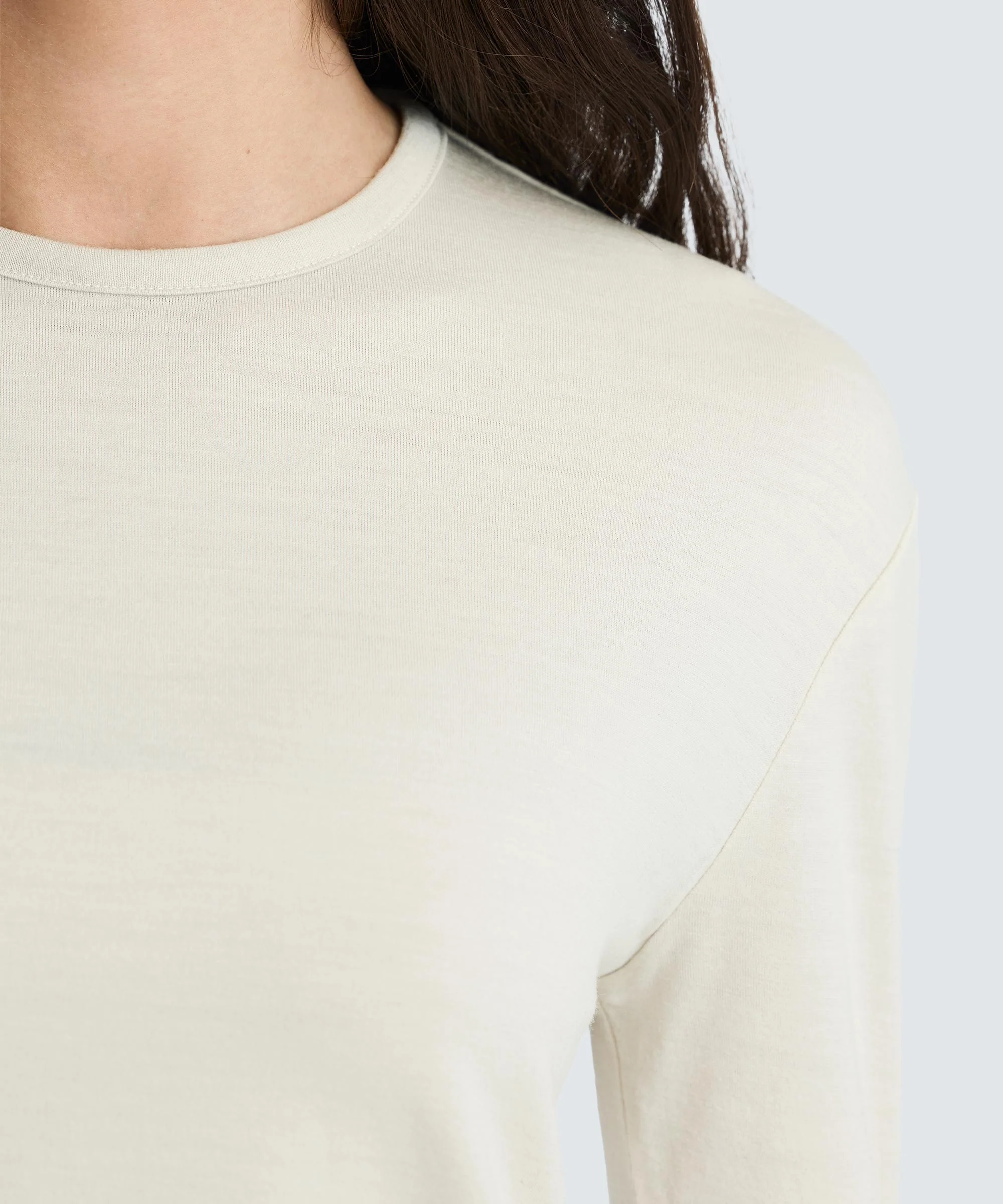 Women's Relaxed Long Sleeve Merino Crew - Image 18