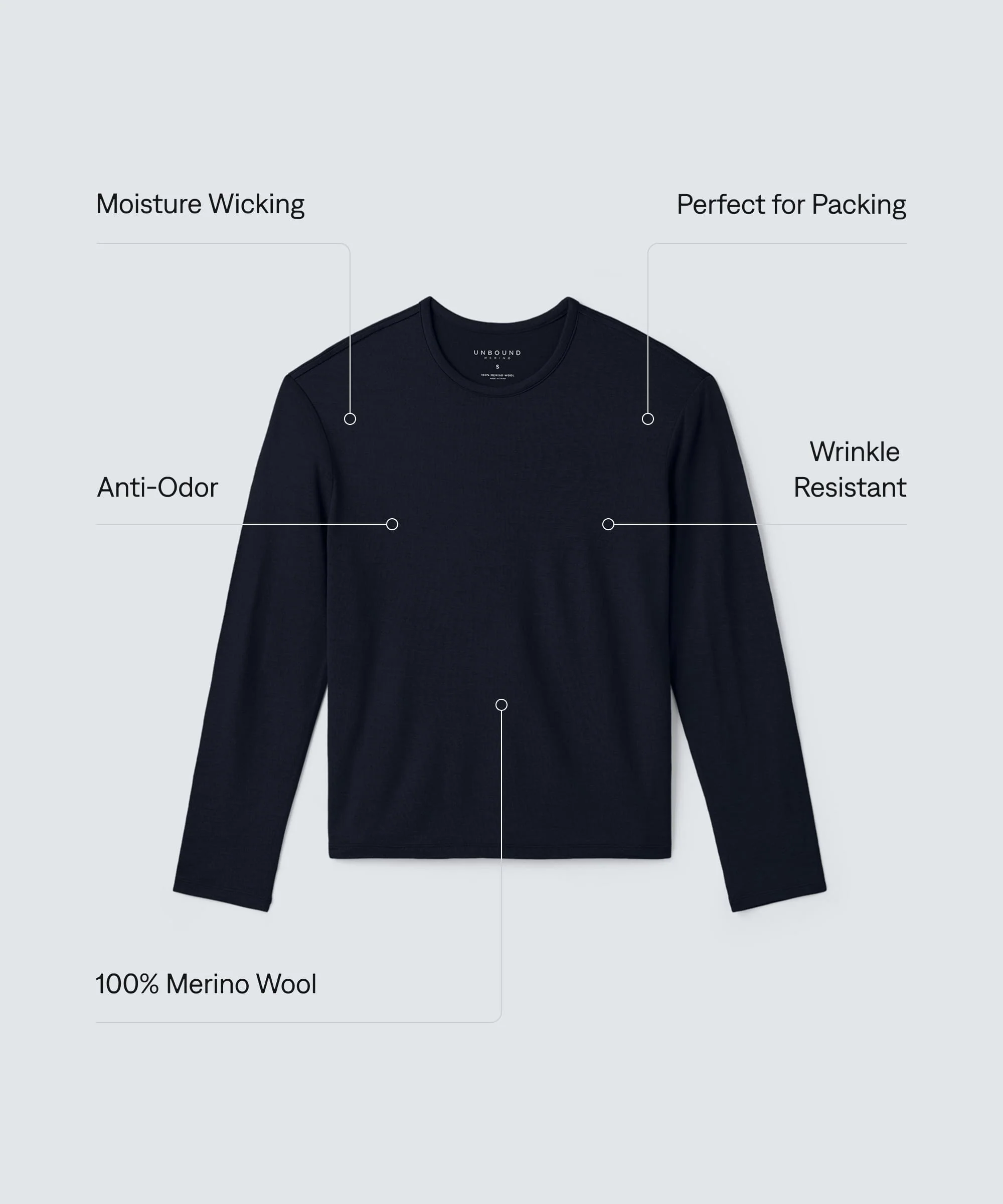 Women's Relaxed Long Sleeve Merino Crew - Image 28