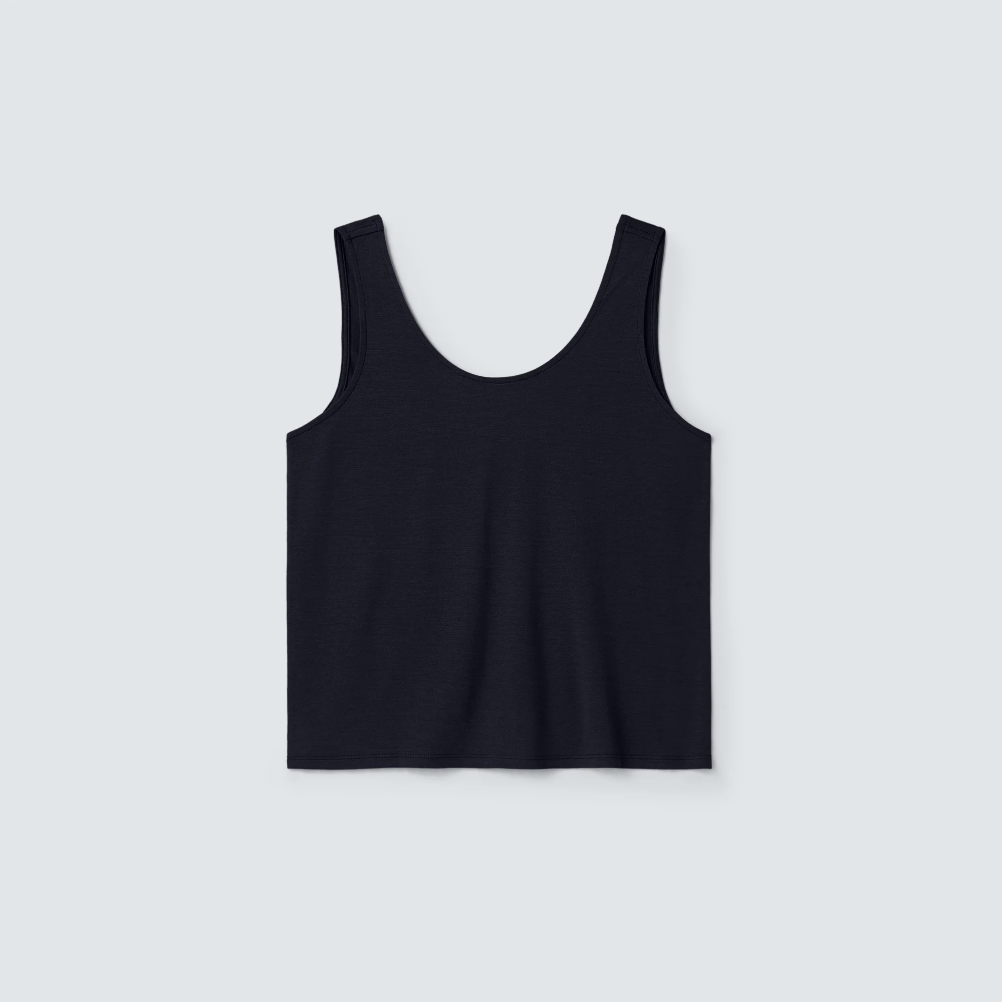 Women's Relaxed Merino Scoop Neck Tank - Image 10