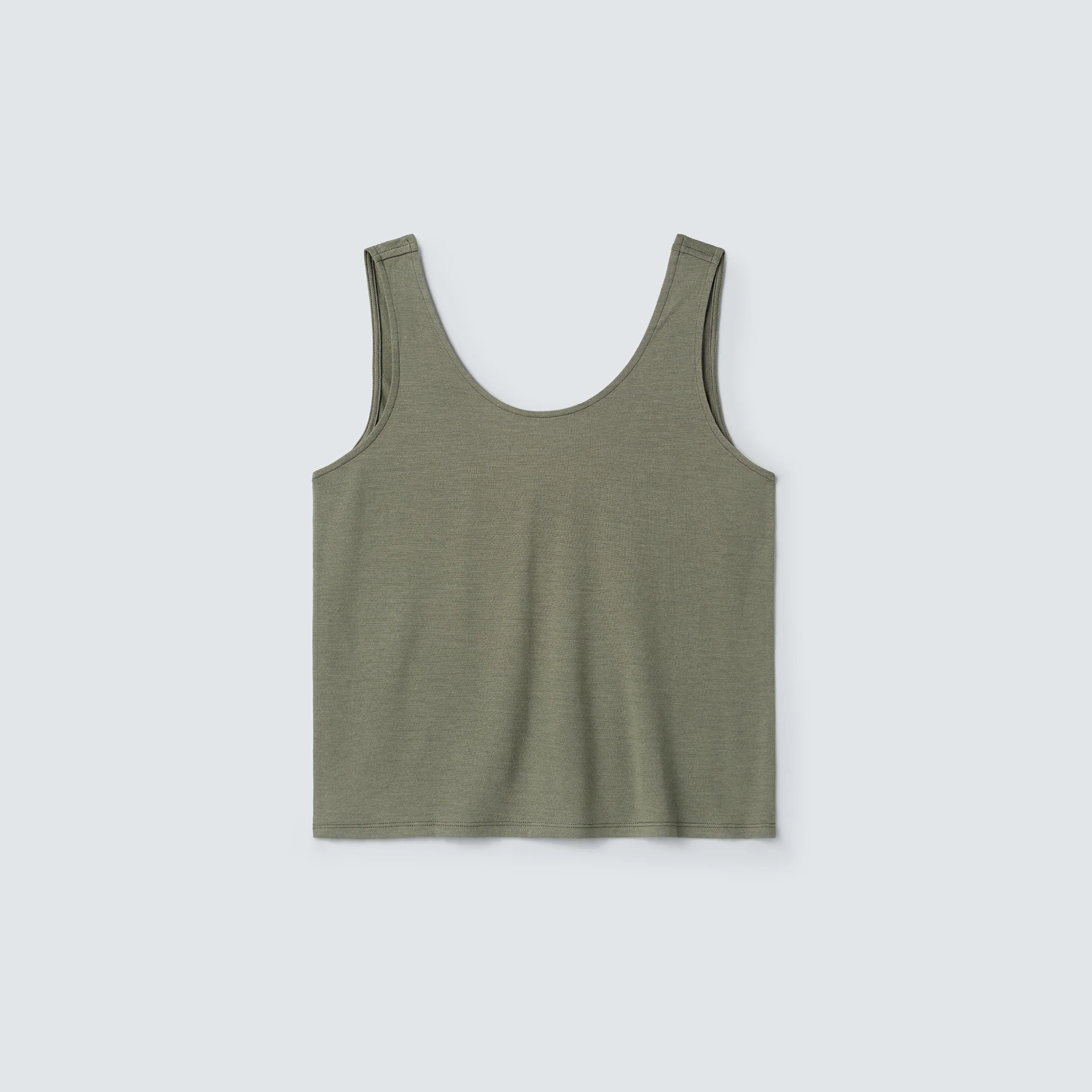 Women's Relaxed Merino Scoop Neck Tank - Image 15