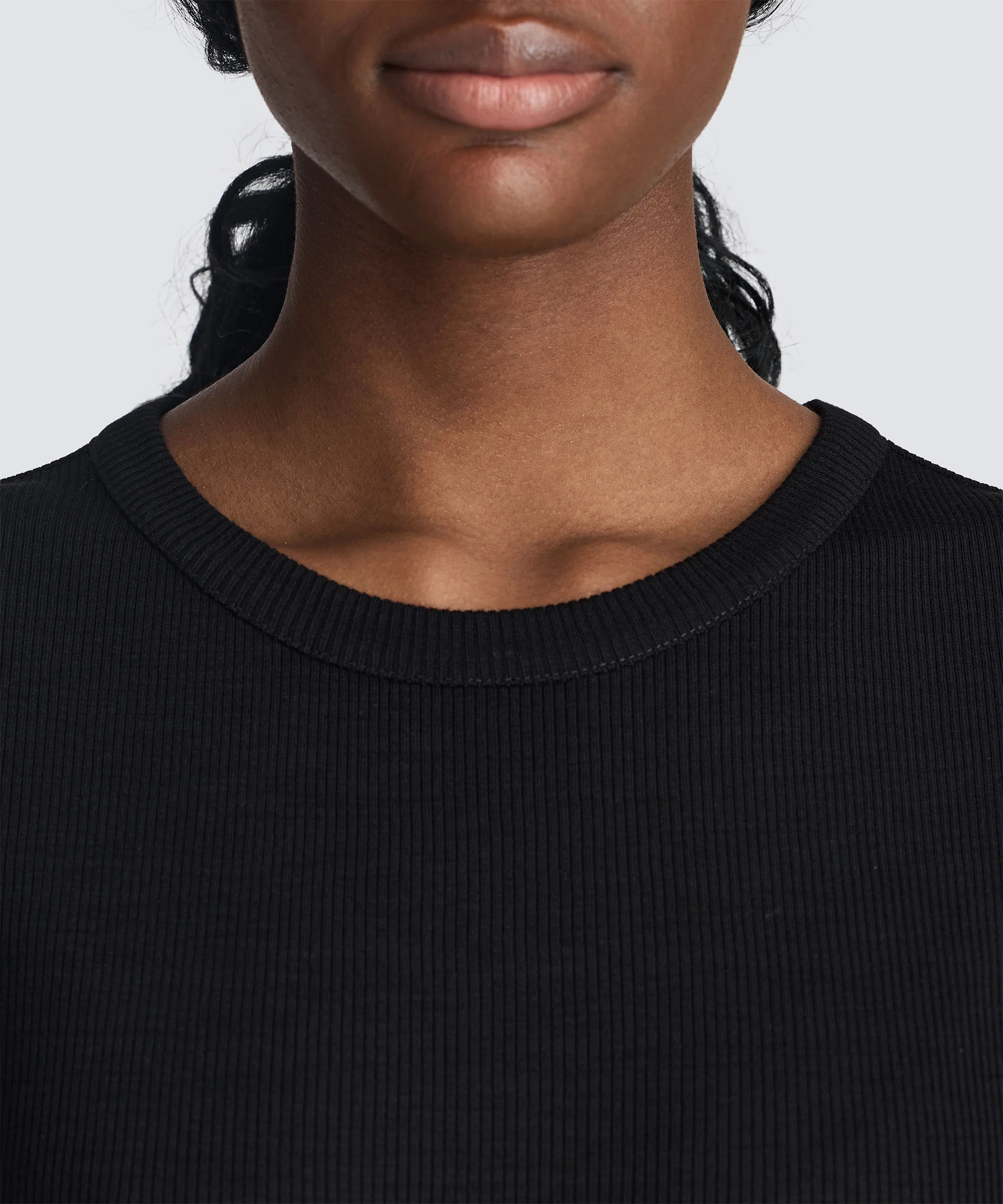 Women's Rib Merino Sleeveless Dress - Image 9