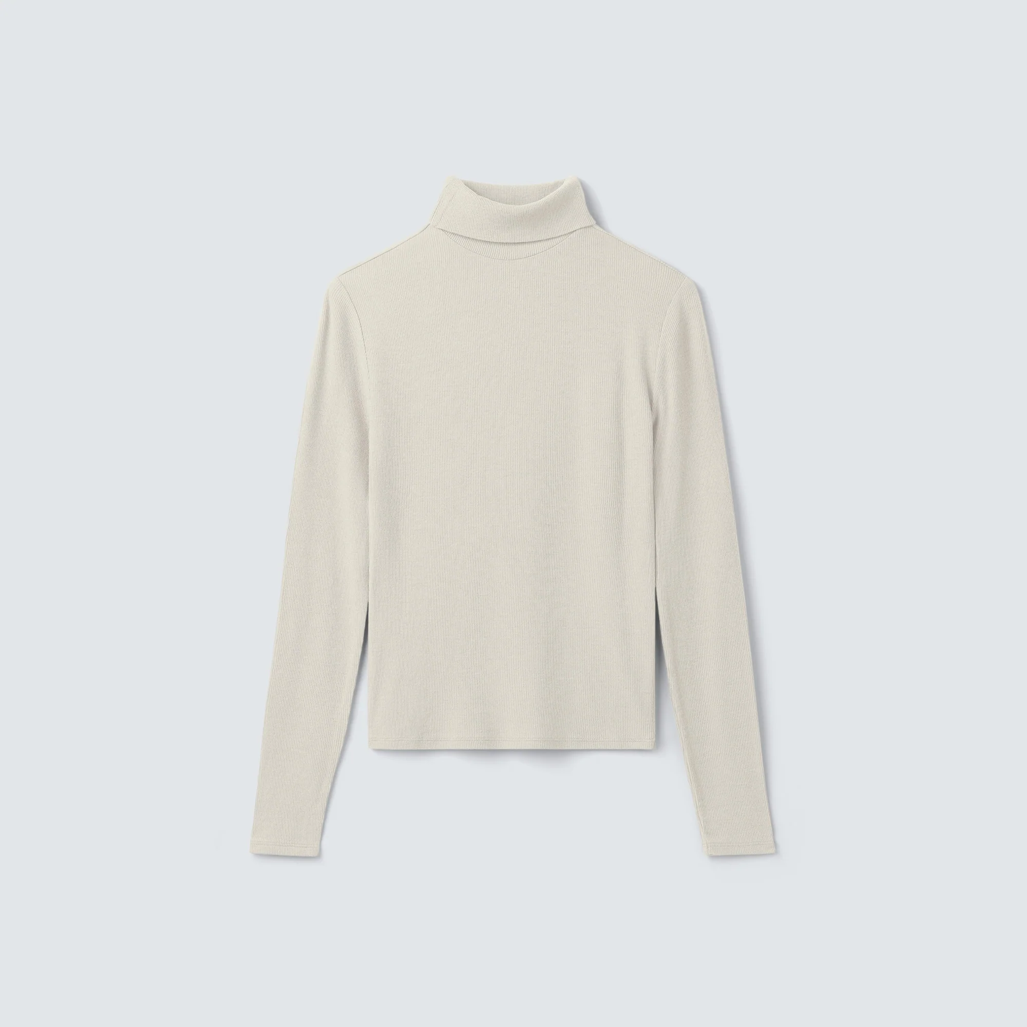 Women's Rib Turtle Neck Long Sleeve - Image 30