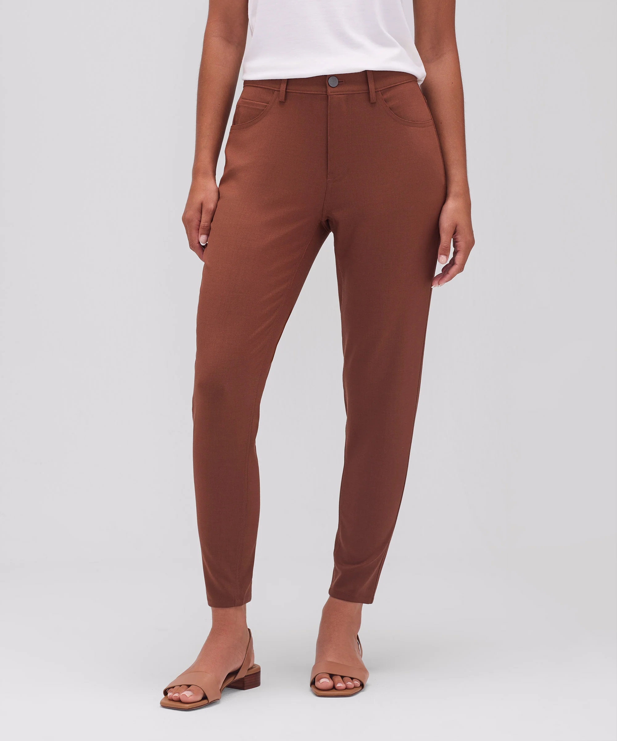 Women's Slim Merino Travel Trousers - Image 11