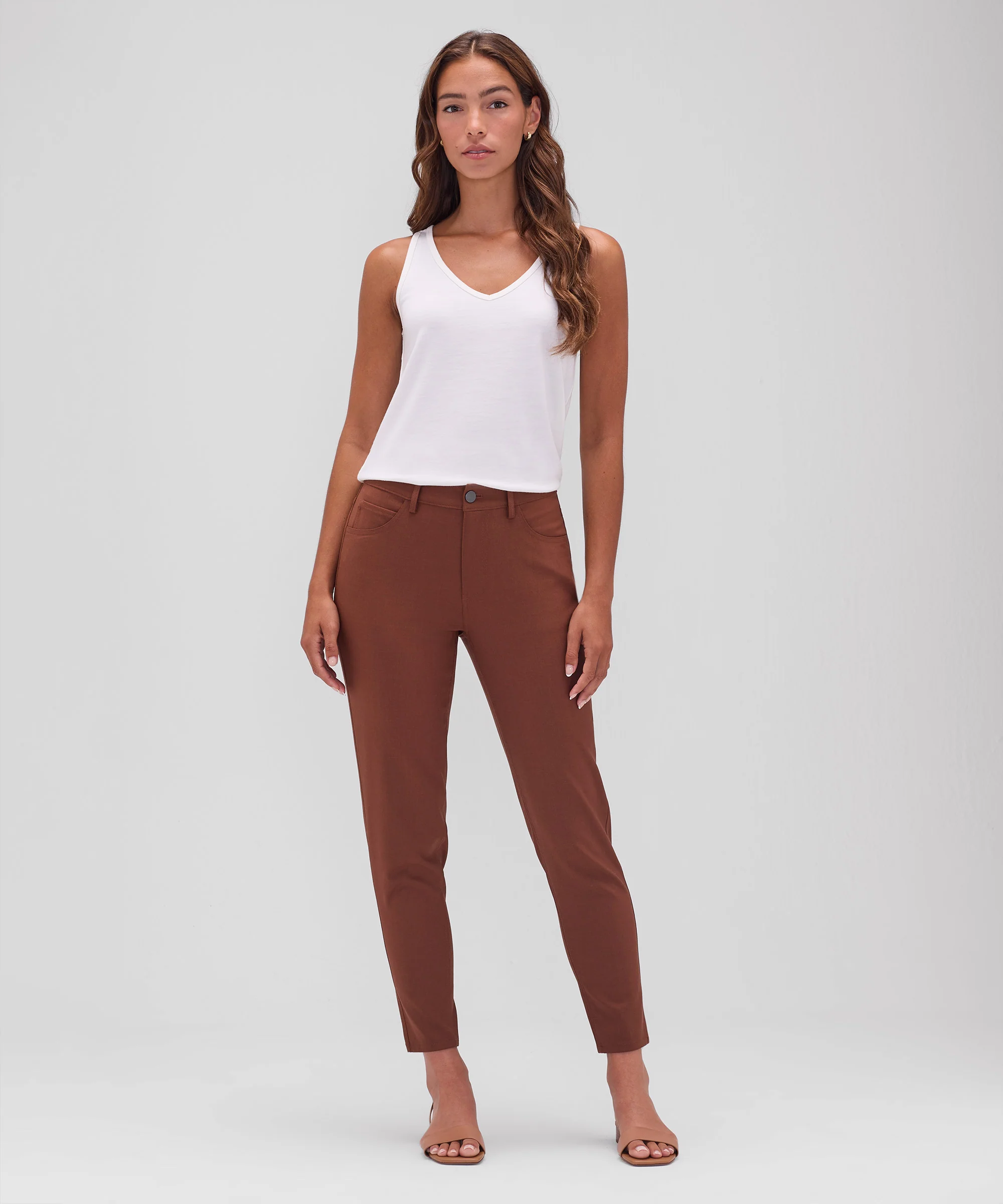 Women's Slim Merino Travel Trousers - Image 12