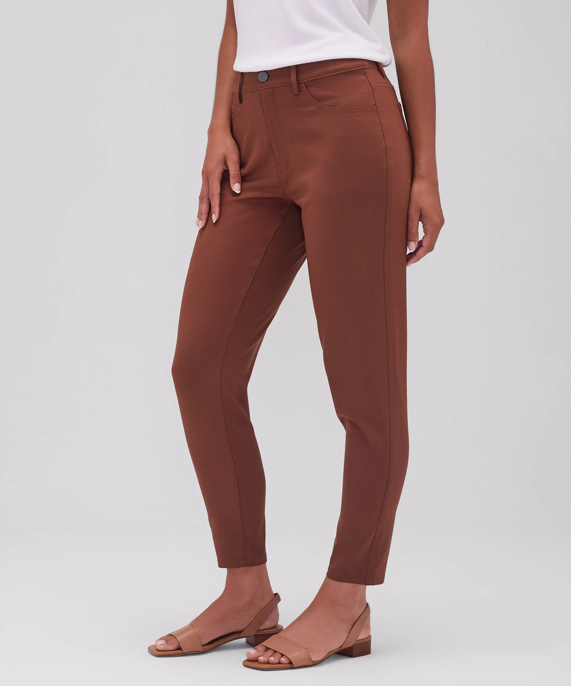 Women's Slim Merino Travel Trousers - Image 13