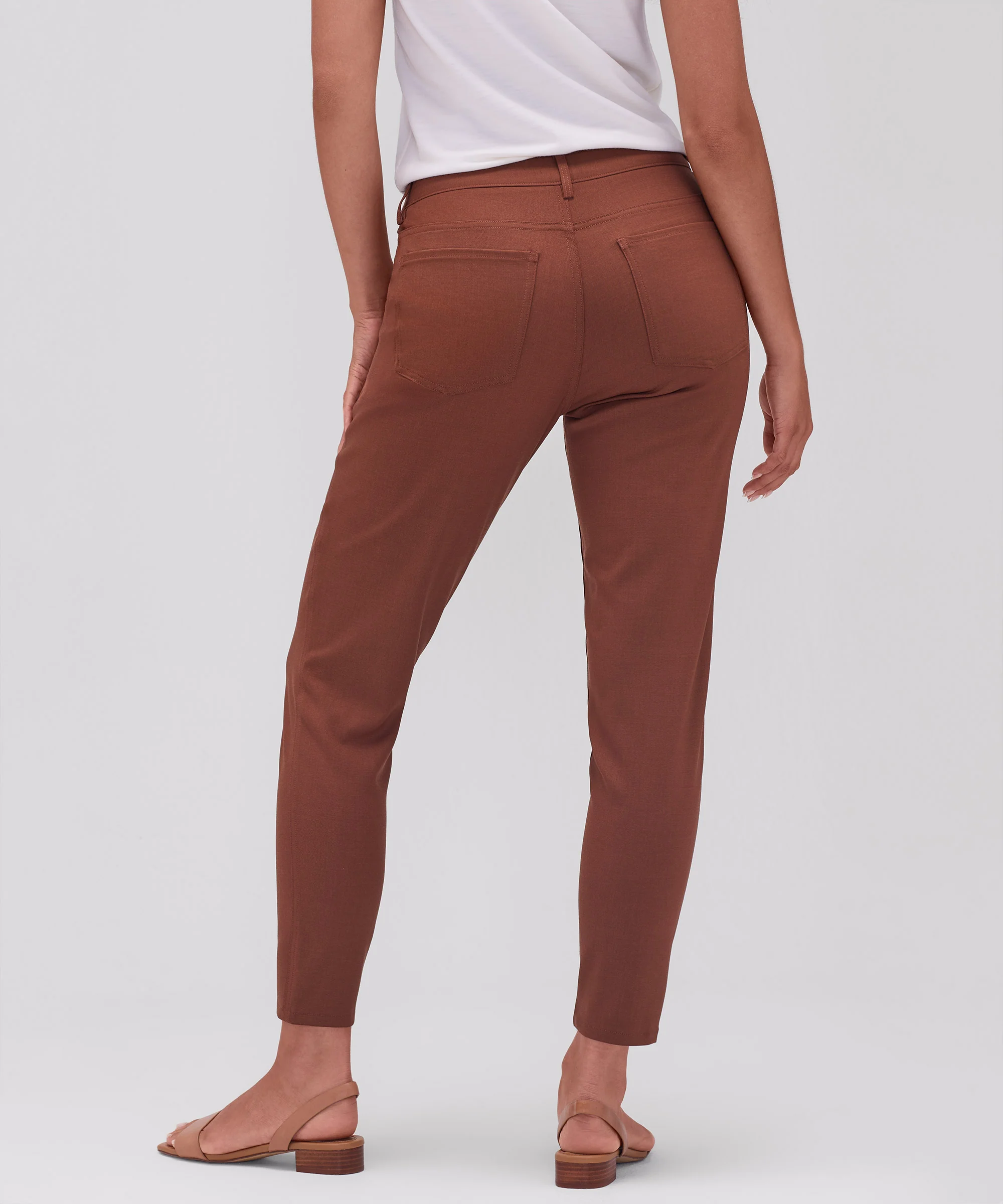 Women's Slim Merino Travel Trousers - Image 14