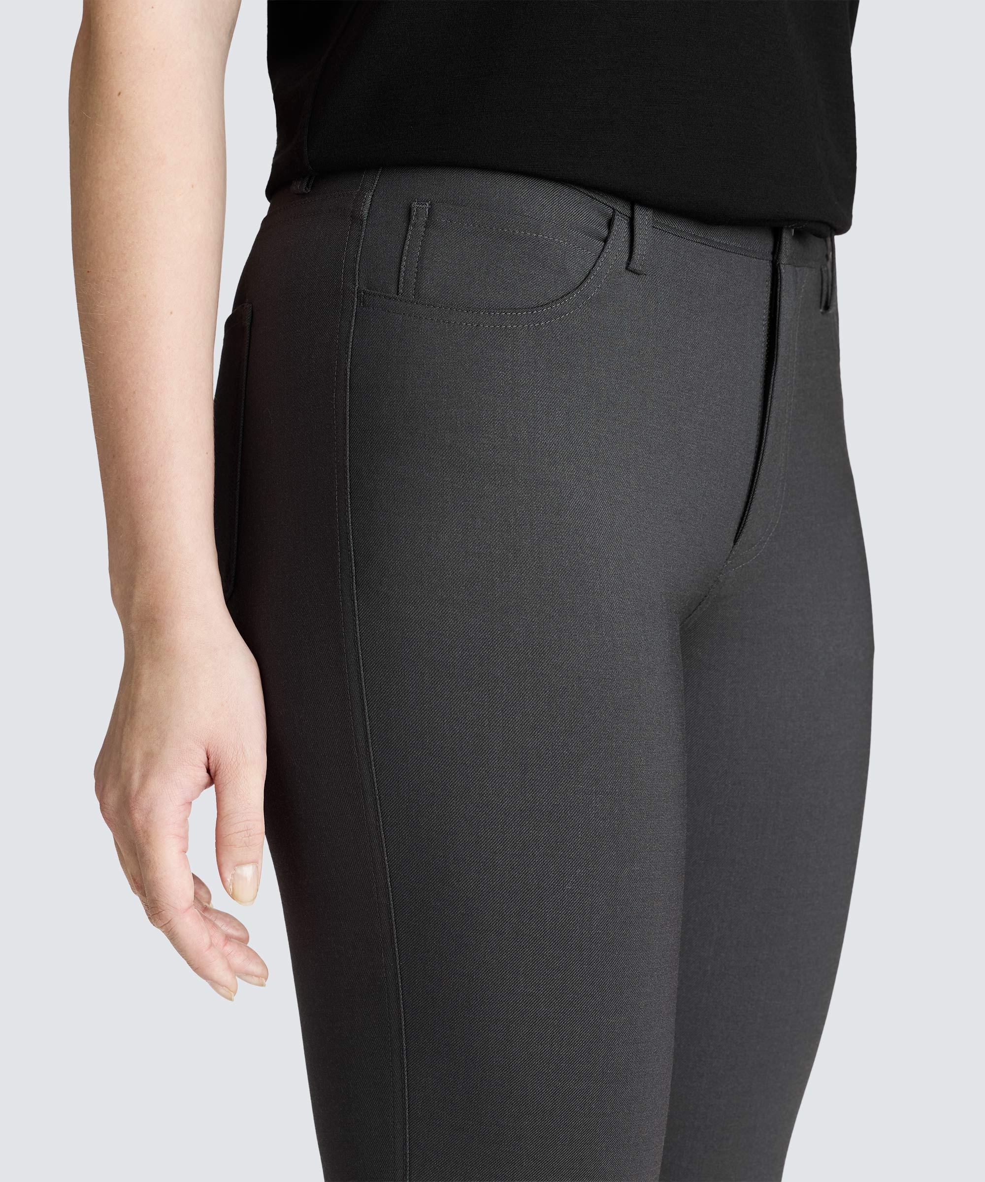 Women's Slim Merino Travel Trousers - Image 18
