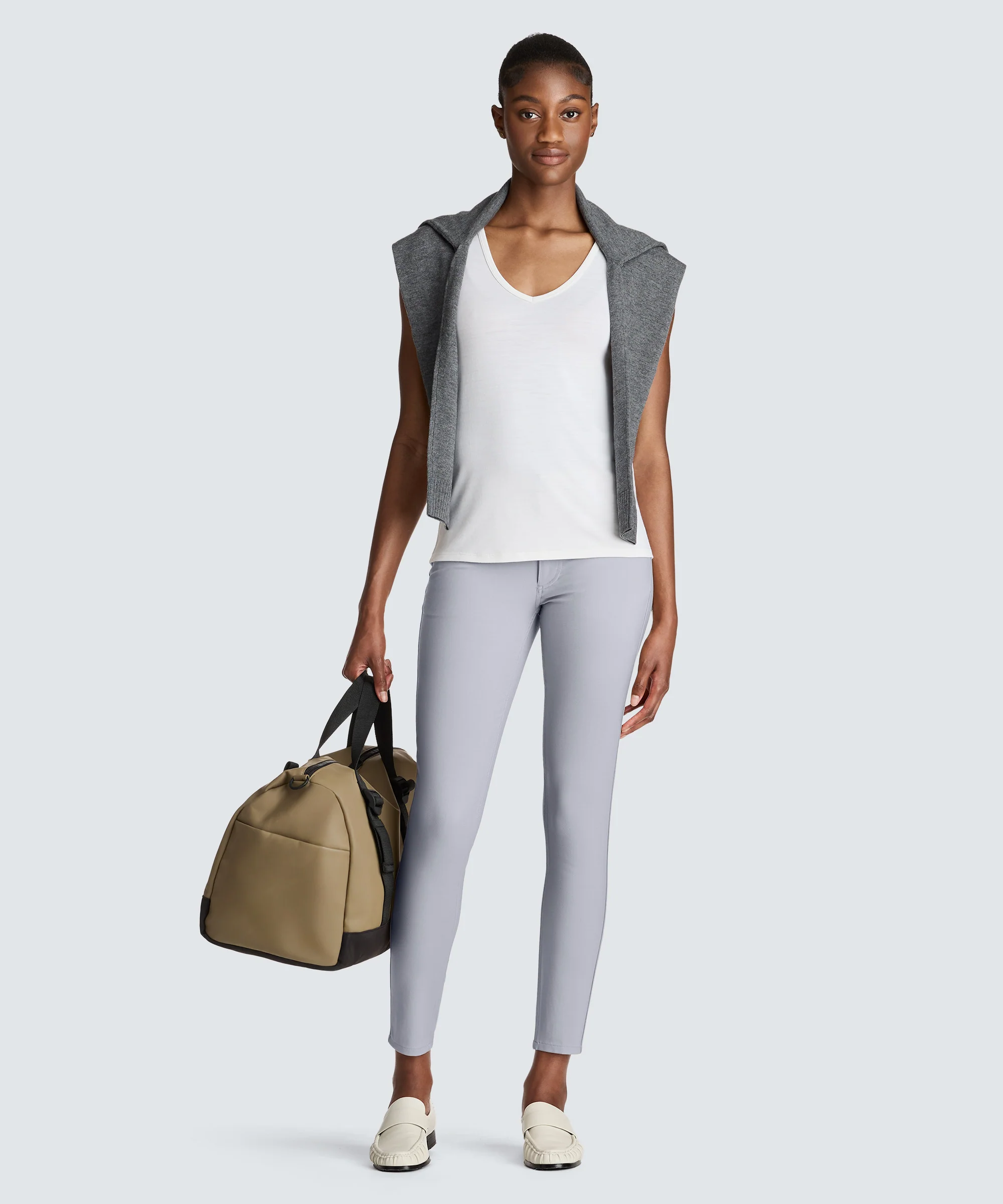 Women's Slim Merino Travel Trousers - Image 27