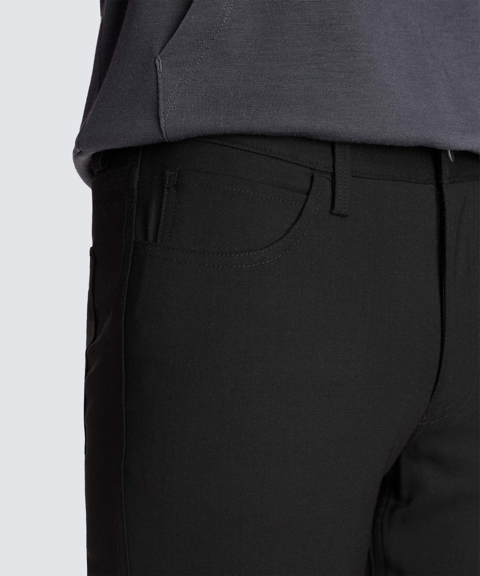 Women's Slim Merino Travel Trousers - Image 3