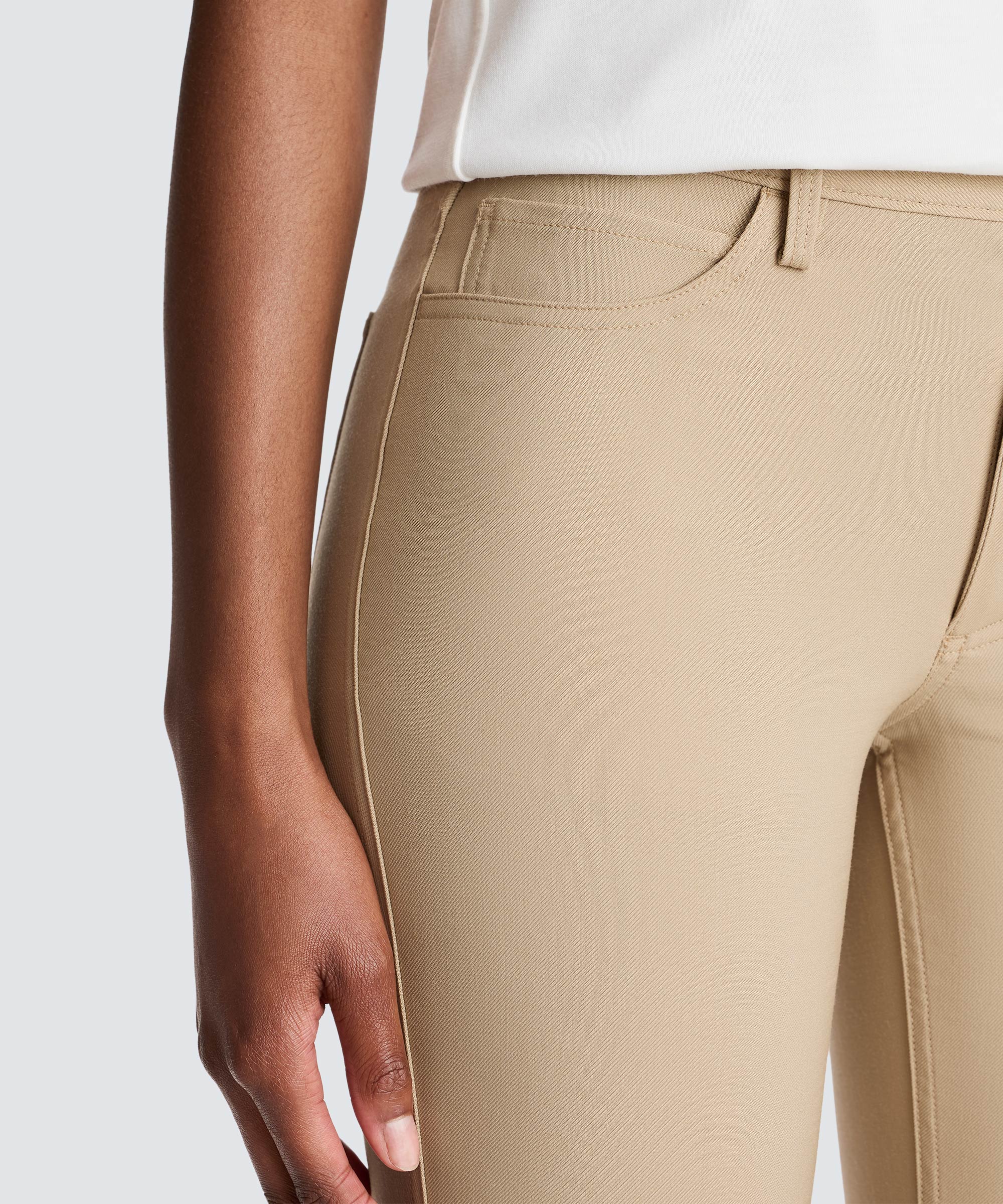 Women's Slim Merino Travel Trousers - Image 8