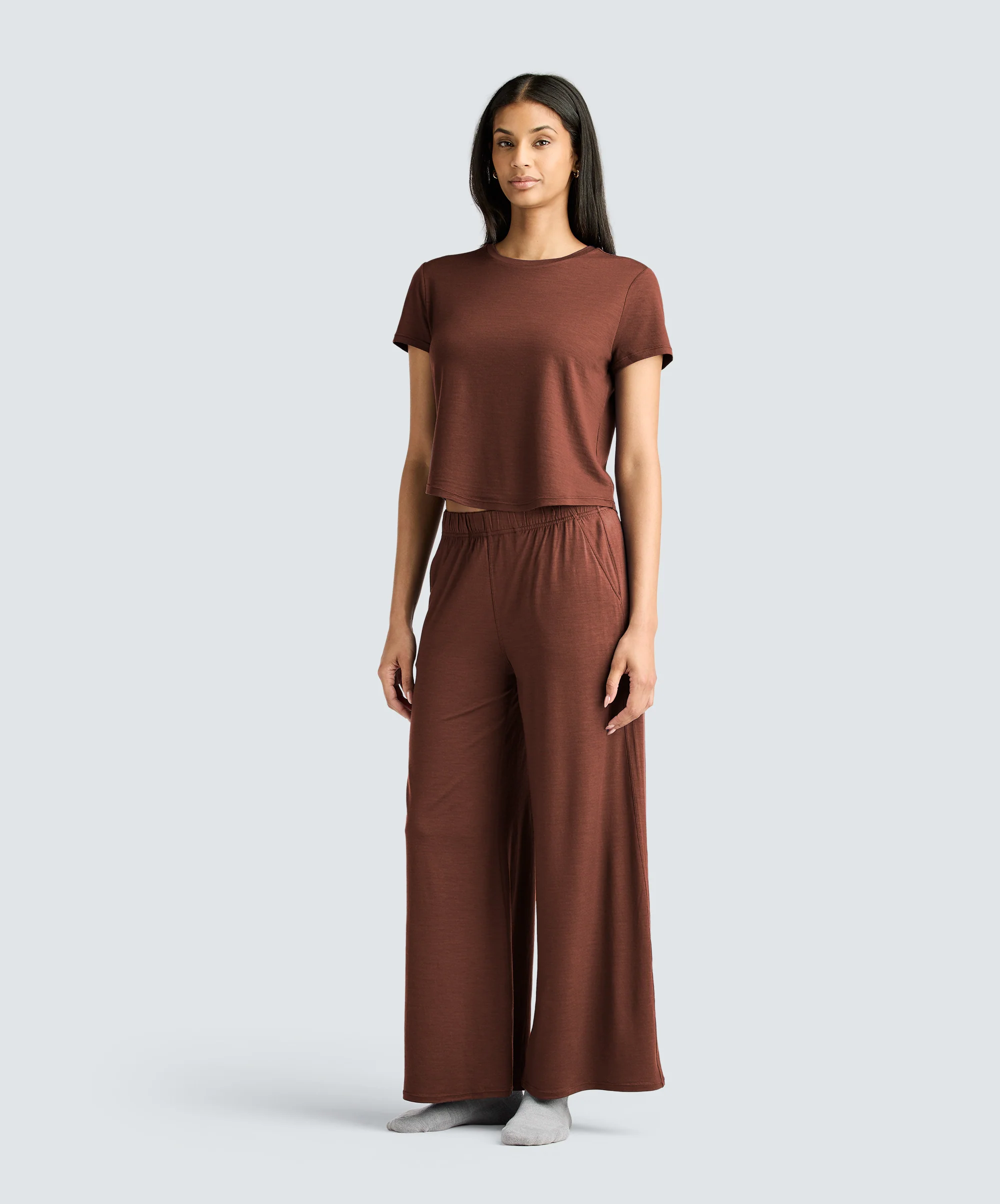 Women's Ultrafine Merino Sleep Bottoms - Image 25