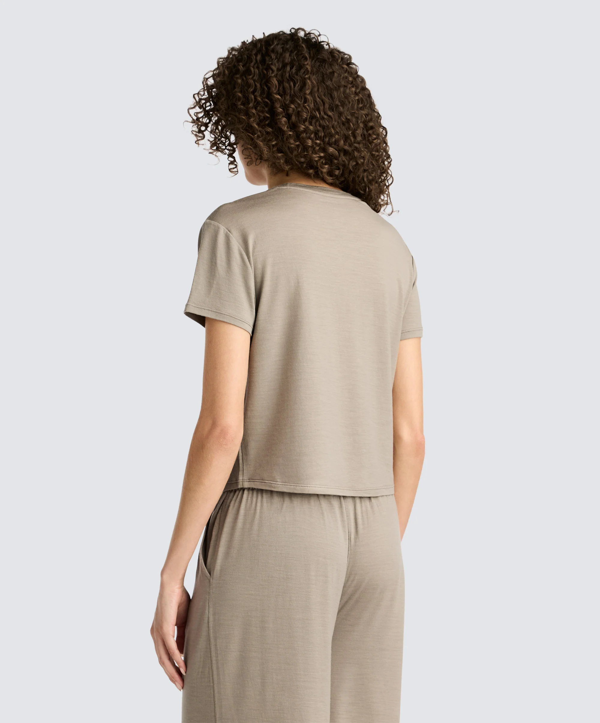 Women's Ultrafine Merino Sleep Top - Image 10