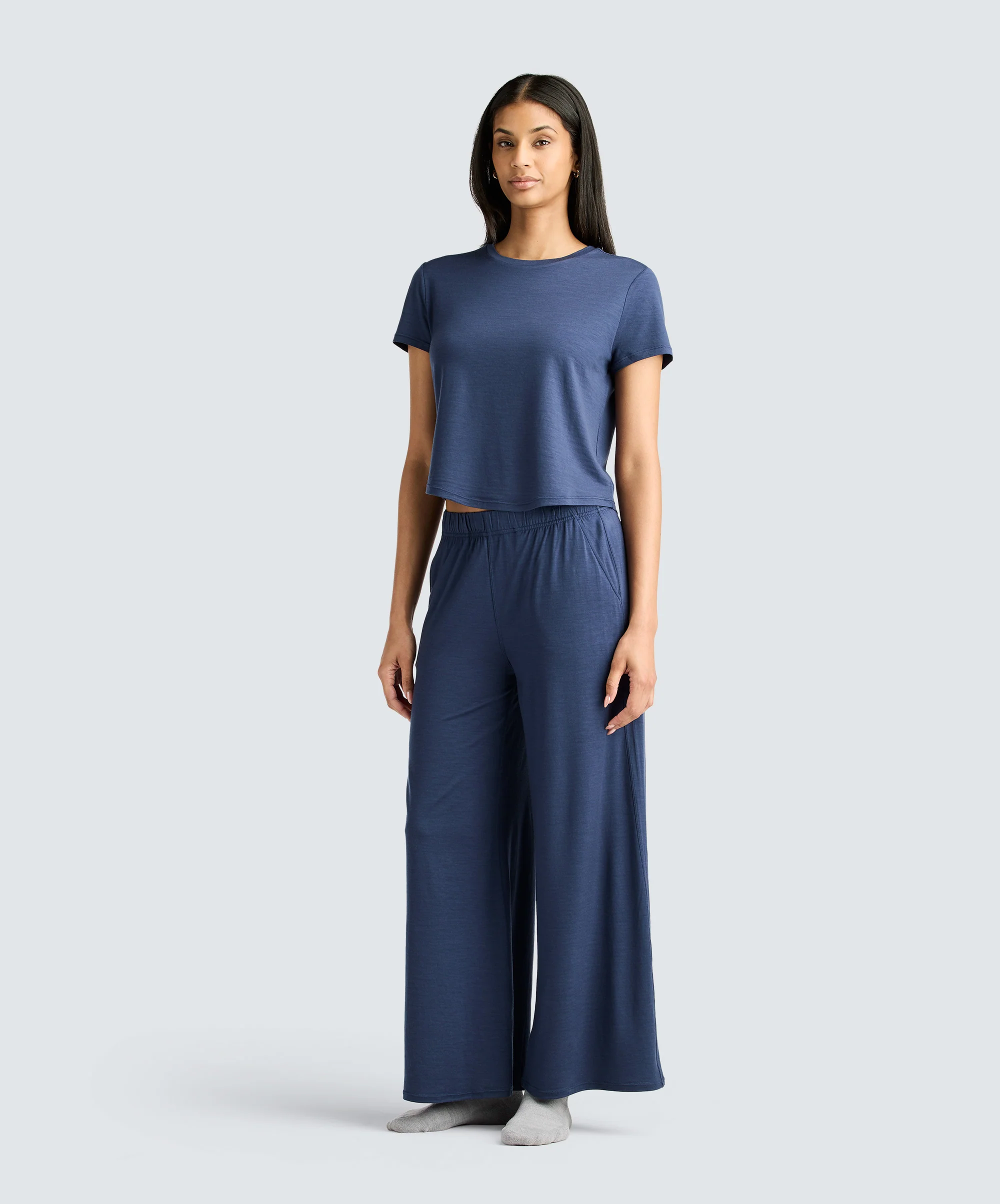 Women's Ultrafine Merino Sleep Top - Image 13