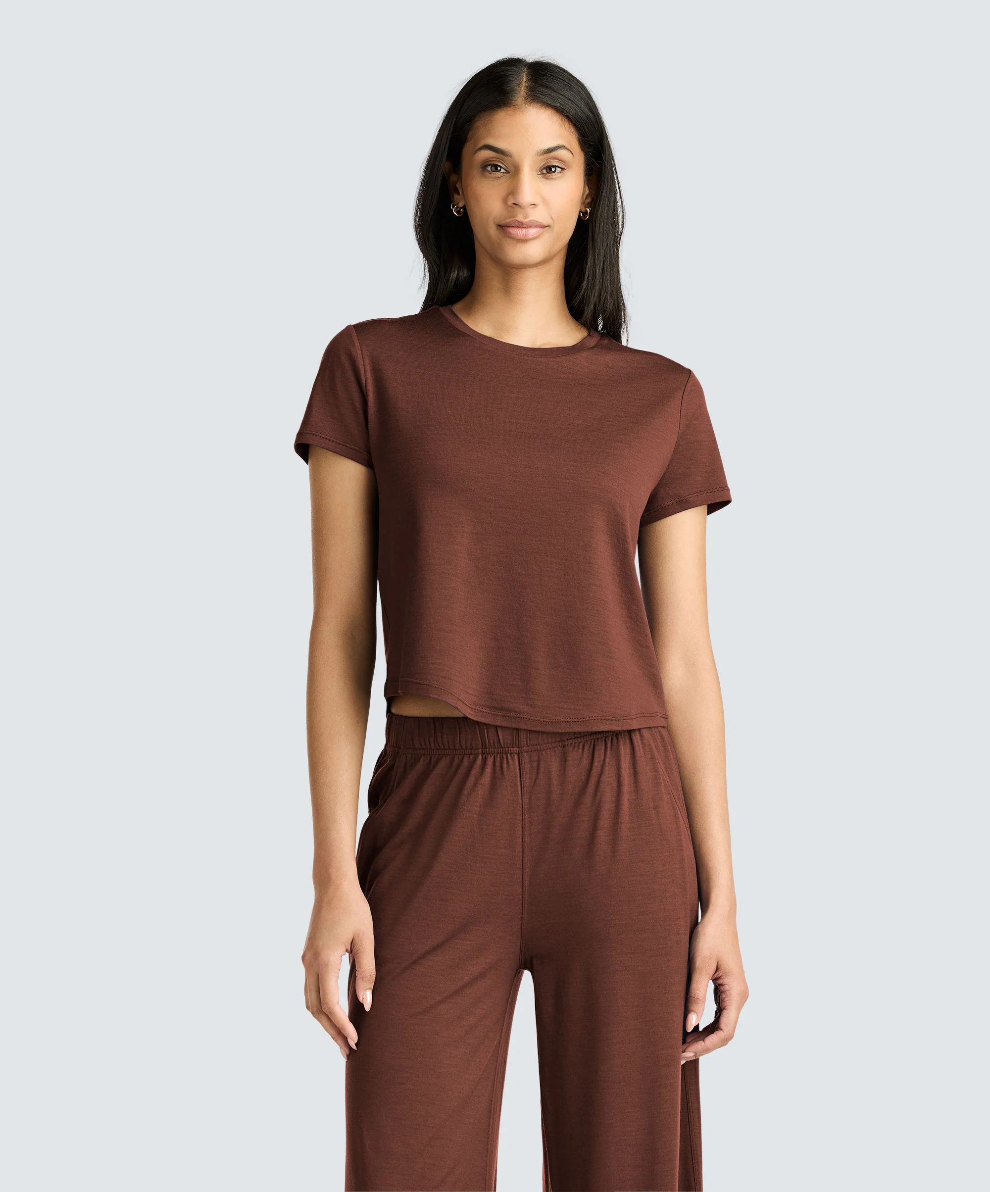 Women's Ultrafine Merino Sleep Top - Image 23