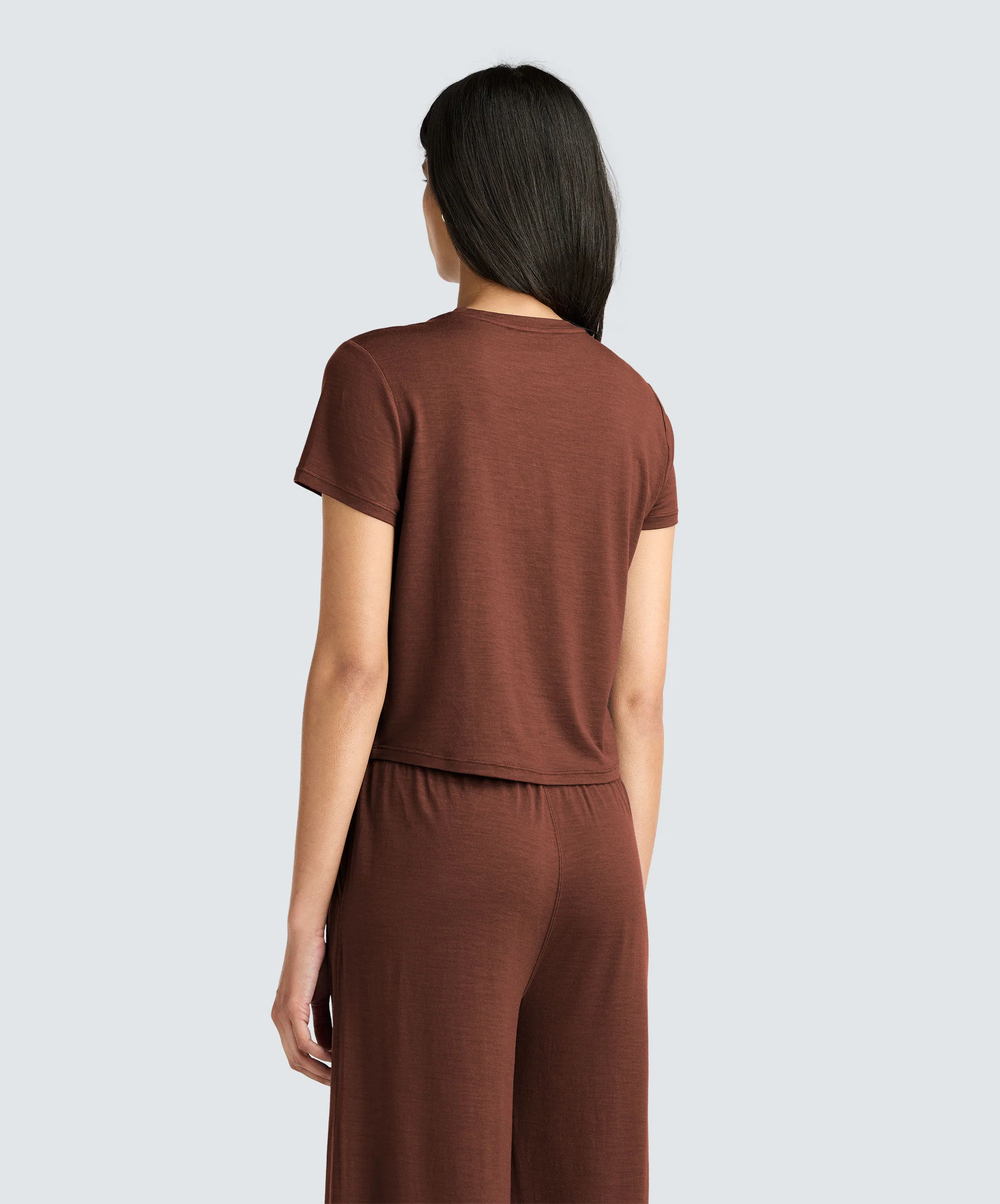 Women's Ultrafine Merino Sleep Top - Image 27