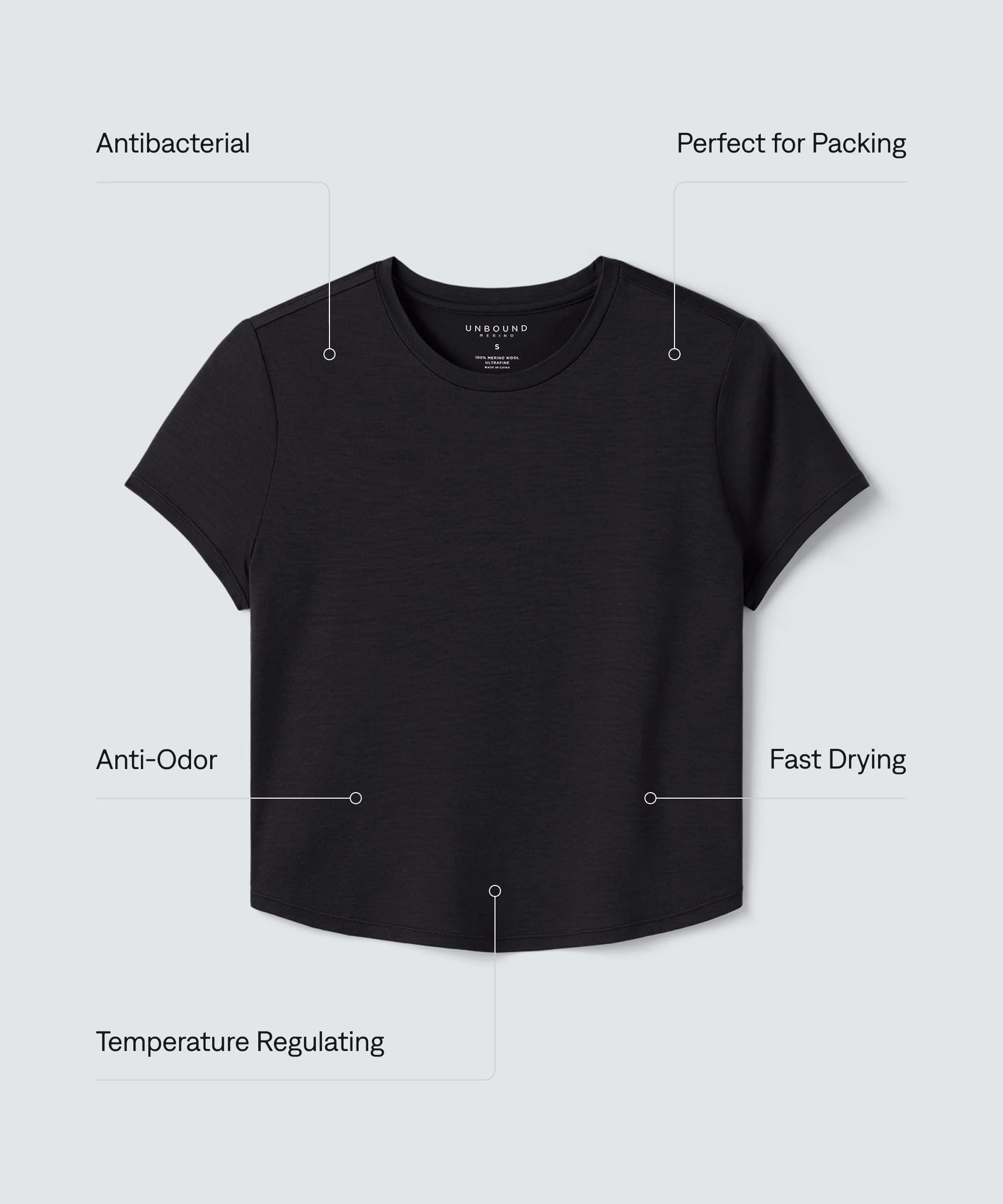 Women's Ultrafine Merino Sleep Top - Image 29