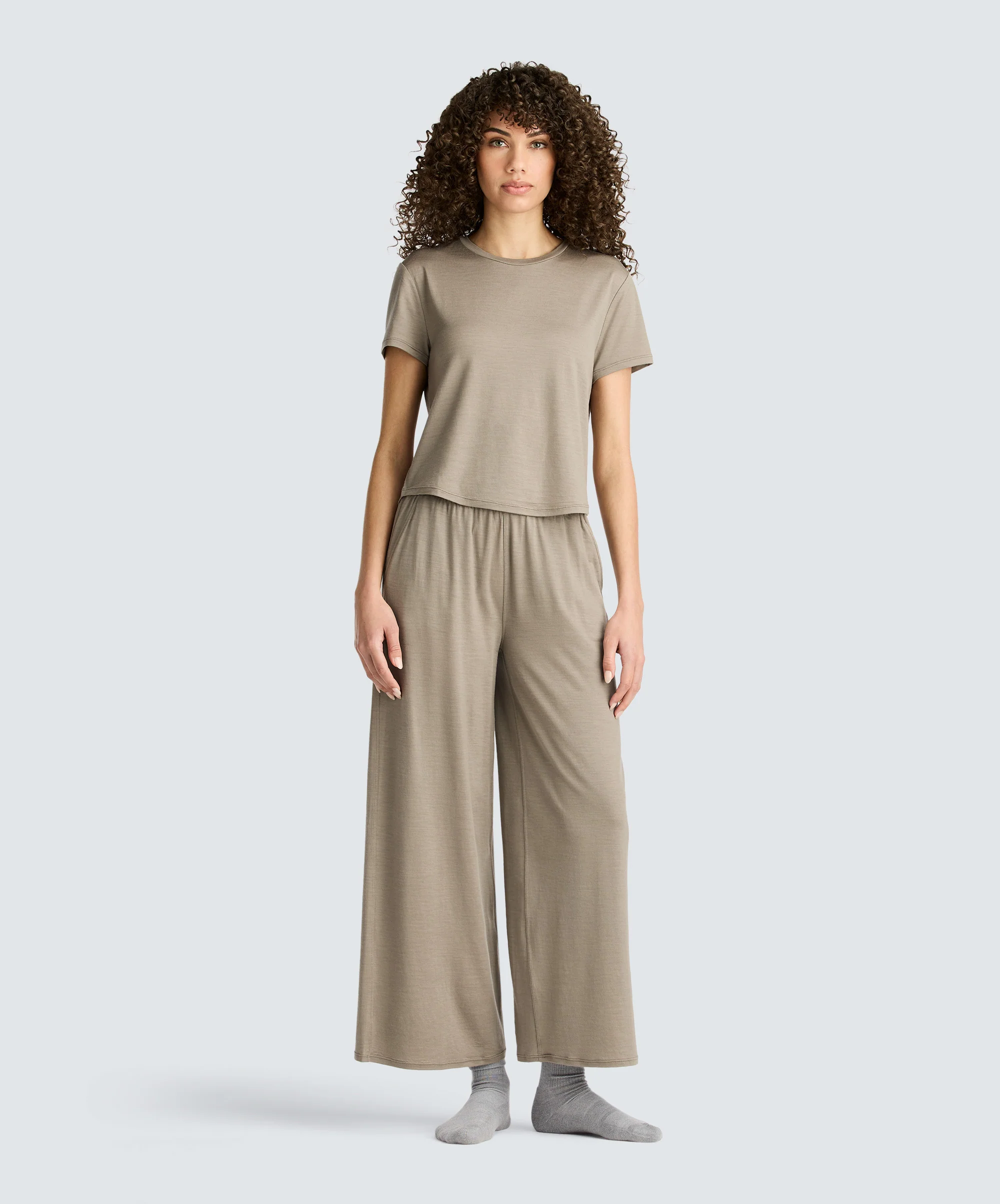 Women's Ultrafine Merino Sleep Top - Image 7