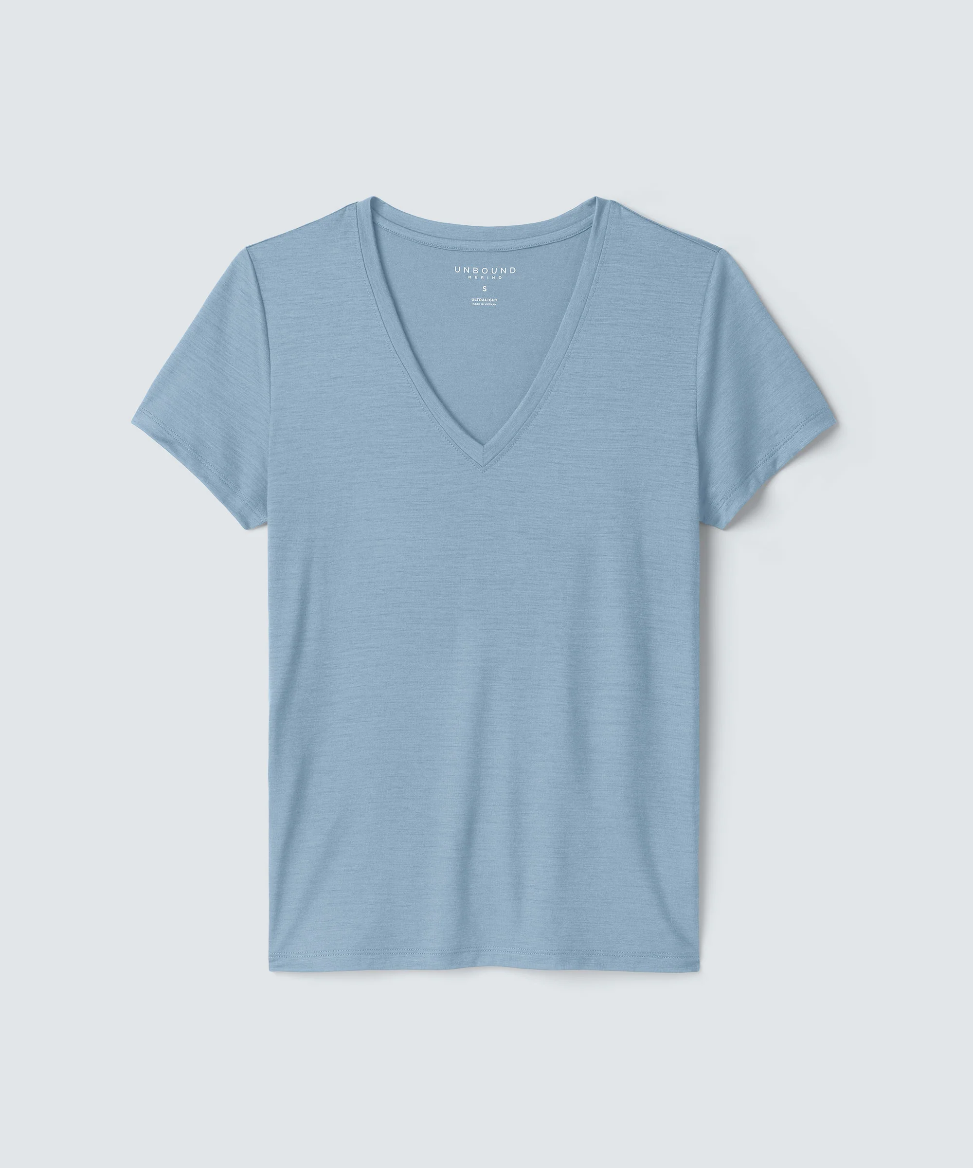Women's Ultralight Merino V-Neck T-Shirt - Image 12