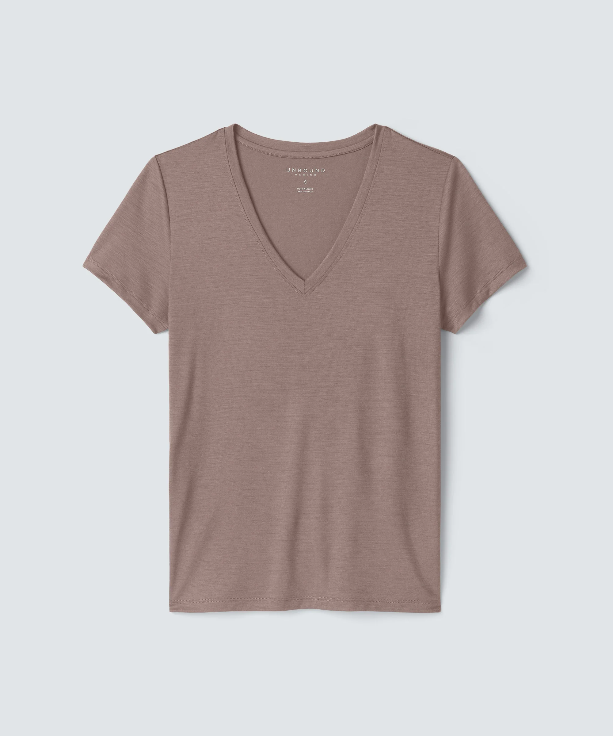 Women's Ultralight Merino V-Neck T-Shirt - Image 6