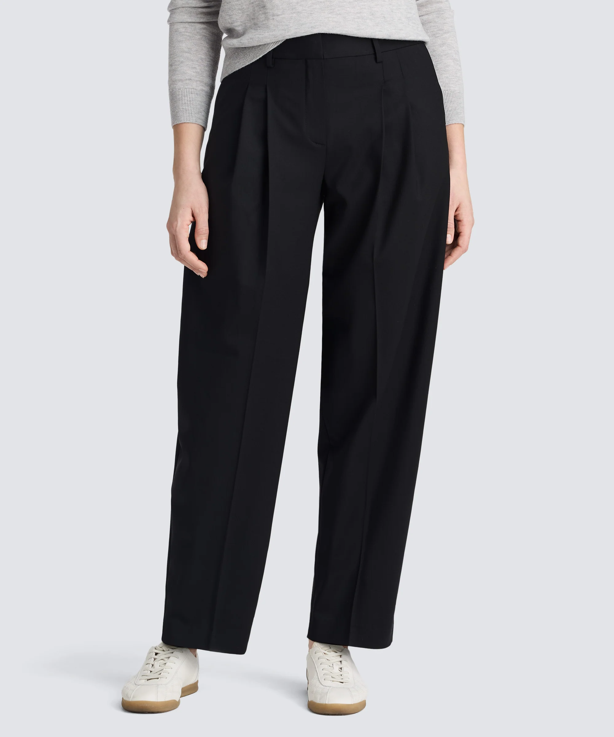 Women's Wide Leg Merino Travel Trouser - Image 8